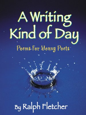 cover image of A Writing Kind of Day